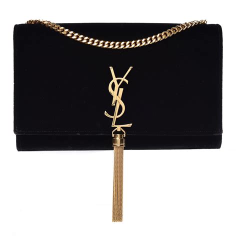 Ysl Black Tassel Bag 